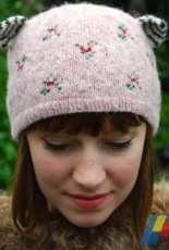 Cupcake Kitten Hat by  Tiny Owl Knits