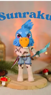 Amigurumis da Vit - Vitória Ferreira - Sunraku