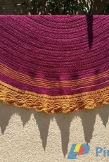 Wimpwoman Designs-Dolores Shawl by Claire Ellen - Free
