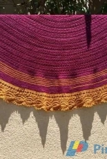 Wimpwoman Designs-Dolores Shawl by Claire Ellen - Free