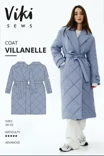 Viki Sews  - Villanelle Coat - English