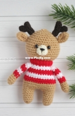 Knit Friends - Svetlana Altunina - Mini Deer in Sweater