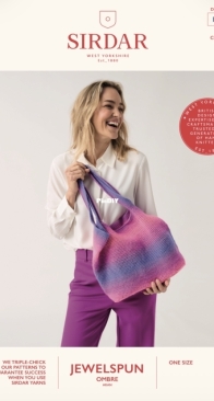Sirdar - 10848 Totally Crochet Tote