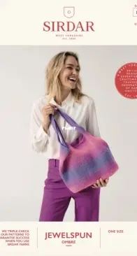Sirdar - 10848 Totally Crochet Tote