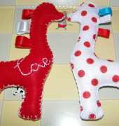Lissylane Designer-Free- Giraffe Toy pattern