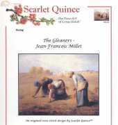 Scarlet Quince MIL002 The Gleaners - Jean-Francois Millet