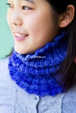 Wisconsin River Valley Cowl by Jaala Spiro-Free