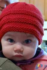 DoleValleyGirlKnits-1-2-3 Baby Beanie by Lisa Seifert -Free