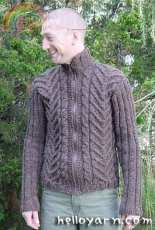Cycling Aran Cardigan by Adrian Bizilia -English-Free