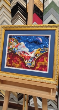 70-08934  DIMENSIONS Santa's Midnight Ride