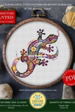 Awesome Pattern Studio 258 - Mandala Lizard