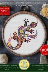 Awesome Pattern Studio 258 - Mandala Lizard