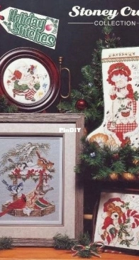Joyful Mrs Santa Stocking from Stoney Creek Collection Book 264 XSD