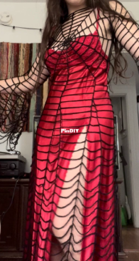 Butterfly Blues Crochet - Spider Web Dress