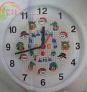Time to Celebrate - Christmas Clock by Sharonlee Holder from Cross Stitcher 167 XSD