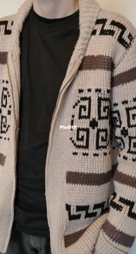 The Dude Copycat Cardigan by All in One Word - Free