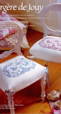 Bergere de Jouy - Blue/Red - DFEA №27 Sept-Oct 2002 XSD + PCS