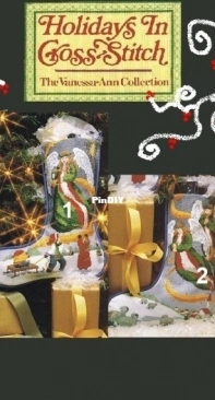 Angels Stocking from Holiday In Cross Stitch The Vanessa-Ann Collection XSD