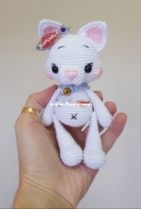 Amigurumi White Cat