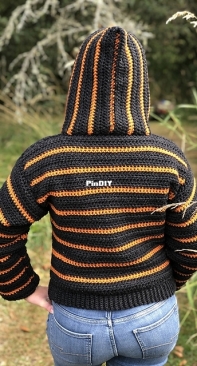 RaeLynn Endicott - The Cozy Campfire Striped Hoodie