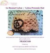 Lilly Chouquette - Lylou Preemie Hat - French and English
