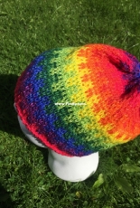 Pride in Rainbows Beanie by Evakajsa Jönsson-English,Swedish-Free