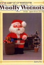 Anne Carol Creations-N°033-Woolly Wotnots-Santa