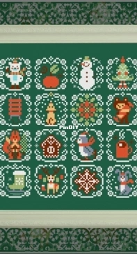 OwlForest Embroidery - 0244-НМ - Christmas Miniatures