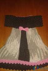 Dress crocodile stitch