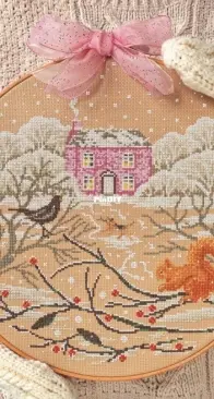 Snow Place Like Home by Lucie Heaton from Cross Stitcher Issue 365 XSD