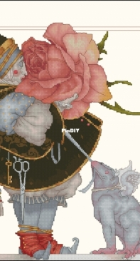 Rose and Dragon by unknown designer XSD