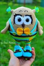 Sweet Patterns Lab - Diana Patskun - Ike the Owl - Russian