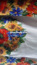 Embroidered shirt beaded