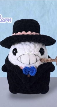 Wooley Tunes - Wooley Patterns - Chibi Turnip Head