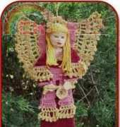 Andersons Creations- LoisLeigh Anderson - Angel Christmas Ornament Bookmark