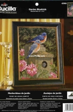 Bucilla - 43960 Garden Bluebirds XSD