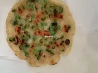 Homemade scallions pancakes