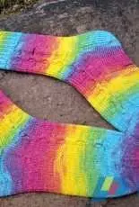 Fluss des Lebens Socks by Sonja Köhler -Eng.,German-Free