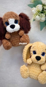 Zheltova Toys - Svetlana Zheltova - Zheltova Toys - Svetlana Zheltova - Светлана Желтова - Spaniel -  Спаниелька - Russian