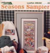 Leisure Arts 2642 - Seasons Sampler