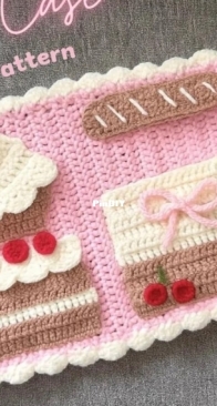 Babimeow - Crochet hook case - English