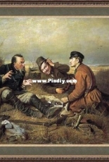Art-goblen - Hunters - Perov