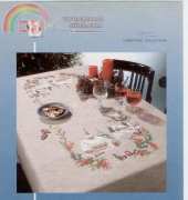 Permin of Copenhagen 58-0260 Christmas Tablecloth