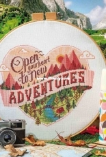 Adventure Time by Emma Congdon from Cross Stitcher UK 335