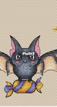 Cute Bat by Elena Israfilova