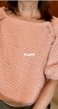 #10 W Seeds Raglan Sweater by Yuko Nagakura-Free