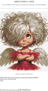 Little Red Angel N.1 by Silvia Romero Vieira - Free