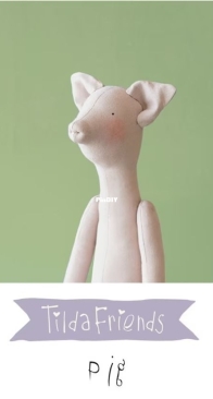 Tilda Friends - Pig - Free