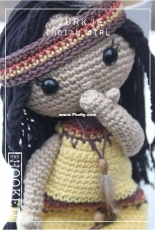 Miss / Mrs Hooked - Carla Bron - Dress Indian Girl - Dutch