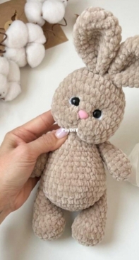 happytoys for you - Anastasia Kuznetsova - Анастасия Кузнецова - Bunny - Зайчик карапуз - Russian